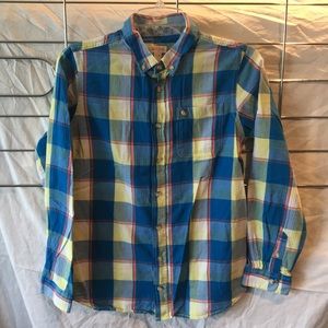 Boy’s plaid button down